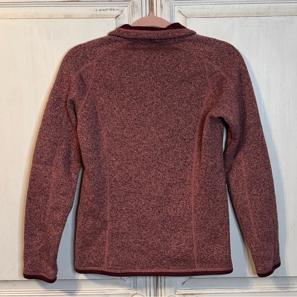 Patagonia Burgundy Women's Better Sweater 1/4-Zip Fleece size .xs - Picture 2 of 6